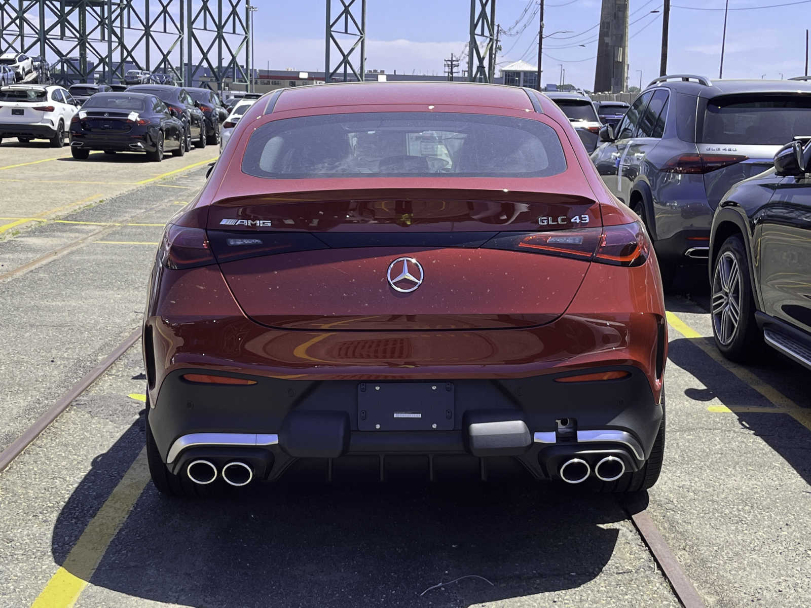 new 2024 Mercedes-Benz AMG GLC 43 car