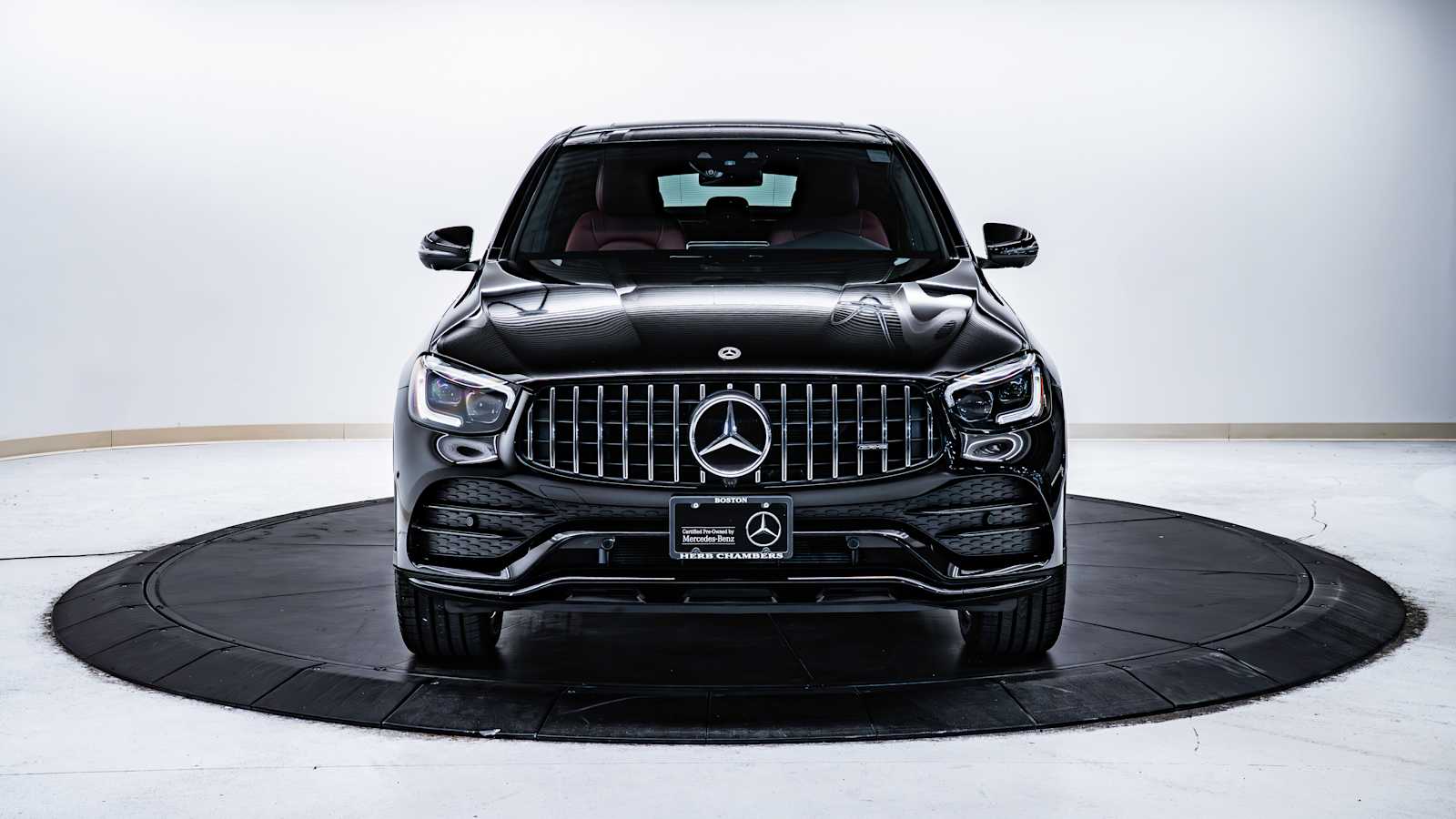 used 2021 Mercedes-Benz AMG GLC 43 car, priced at $49,998