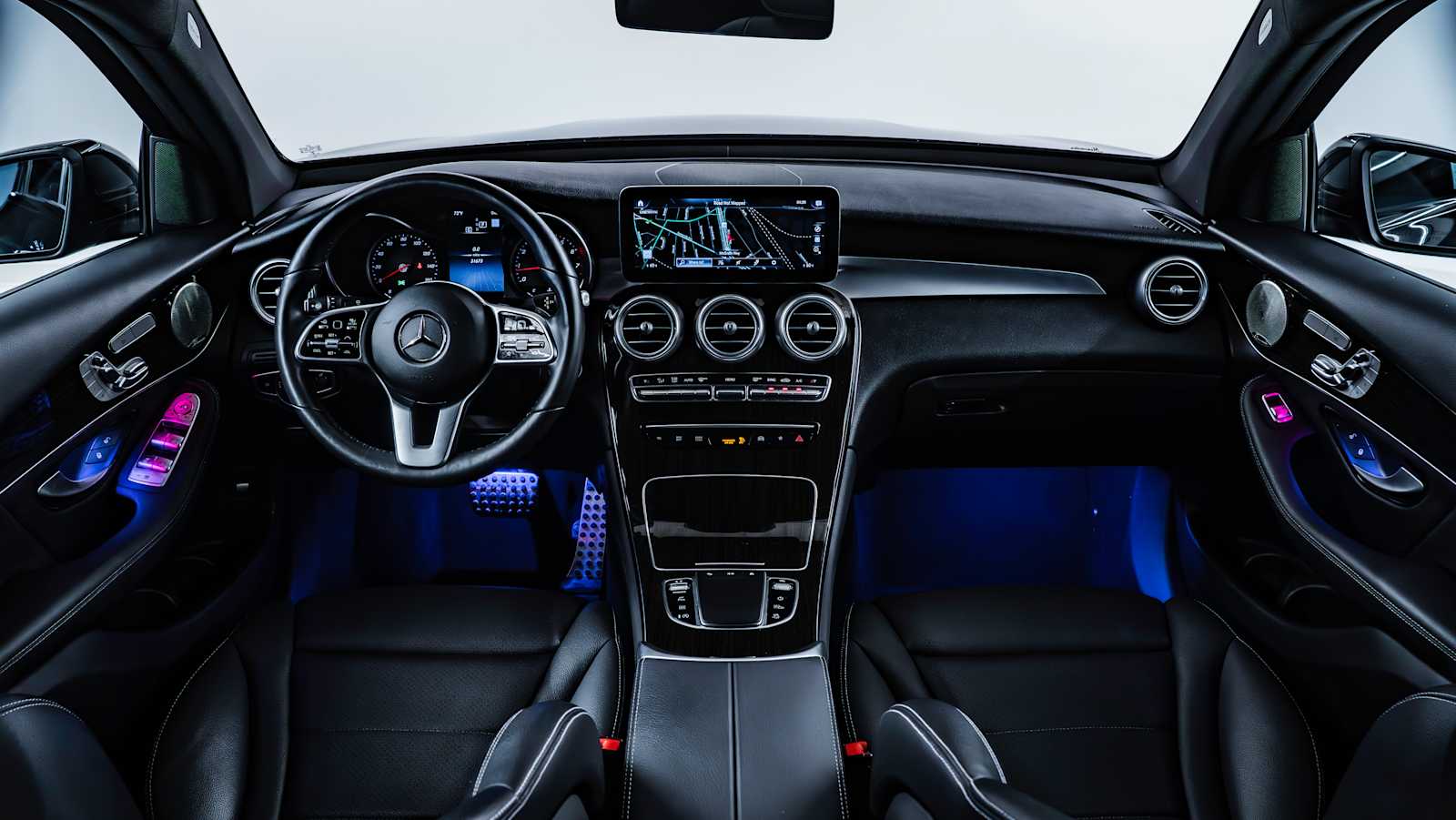 used 2021 Mercedes-Benz GLC 300 car, priced at $34,998