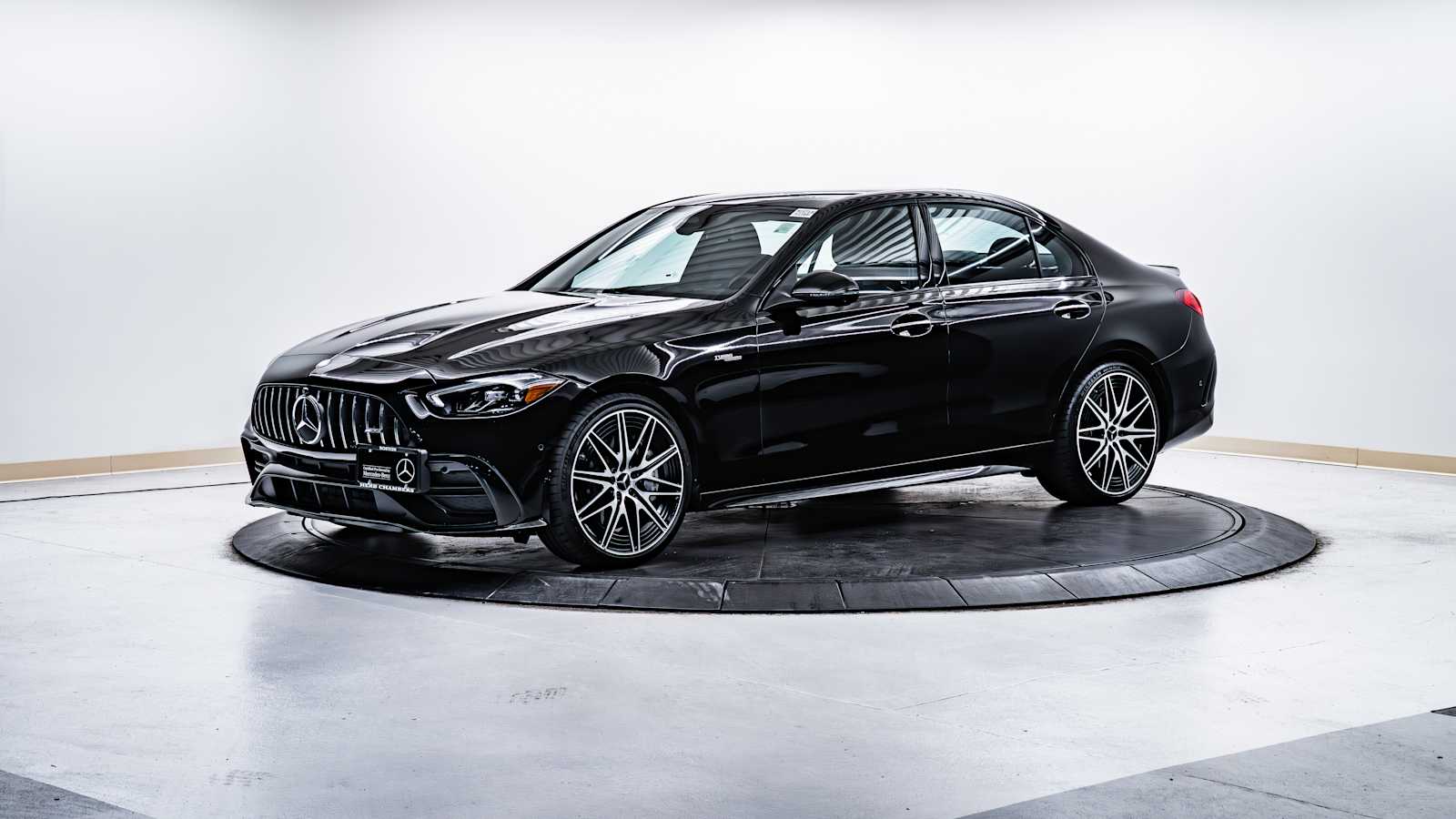 used 2025 Mercedes-Benz AMG C 43 car, priced at $63,998