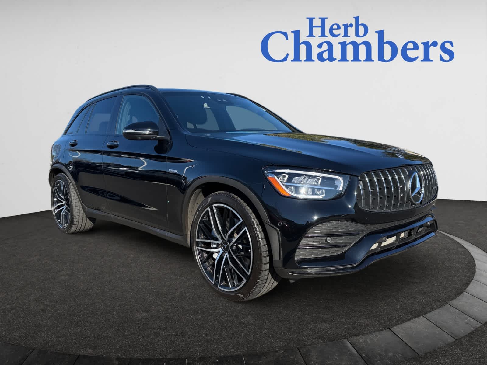 used 2022 Mercedes-Benz AMG GLC 43 car, priced at $42,998