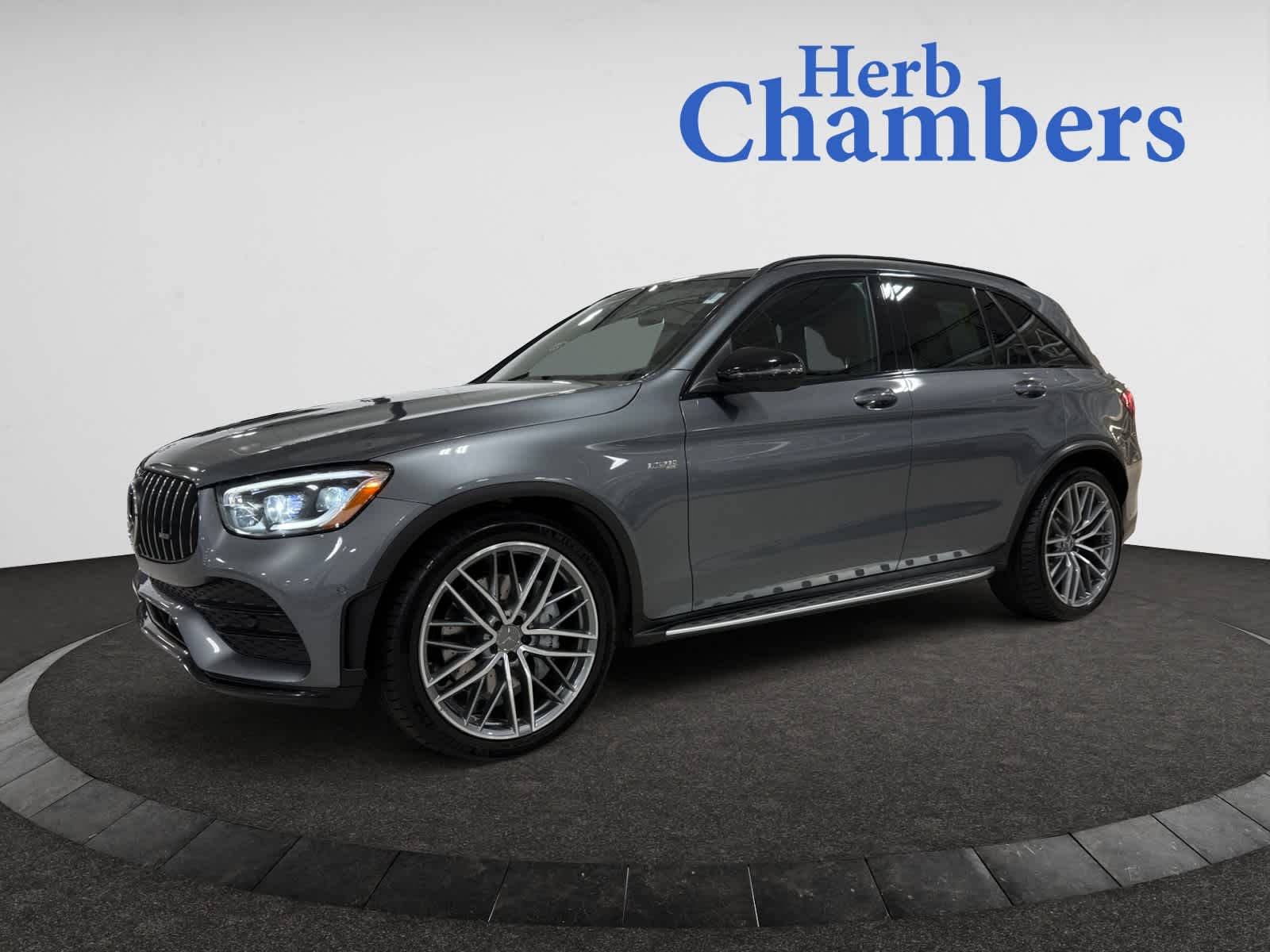 used 2022 Mercedes-Benz AMG GLC 43 car, priced at $43,998