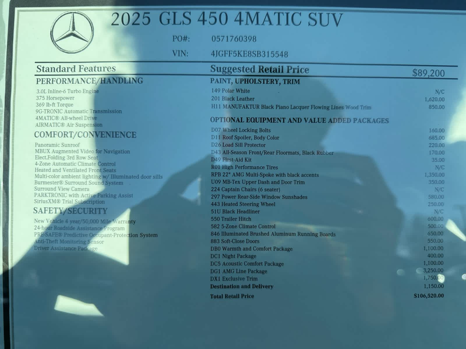 new 2025 Mercedes-Benz GLS 450 car