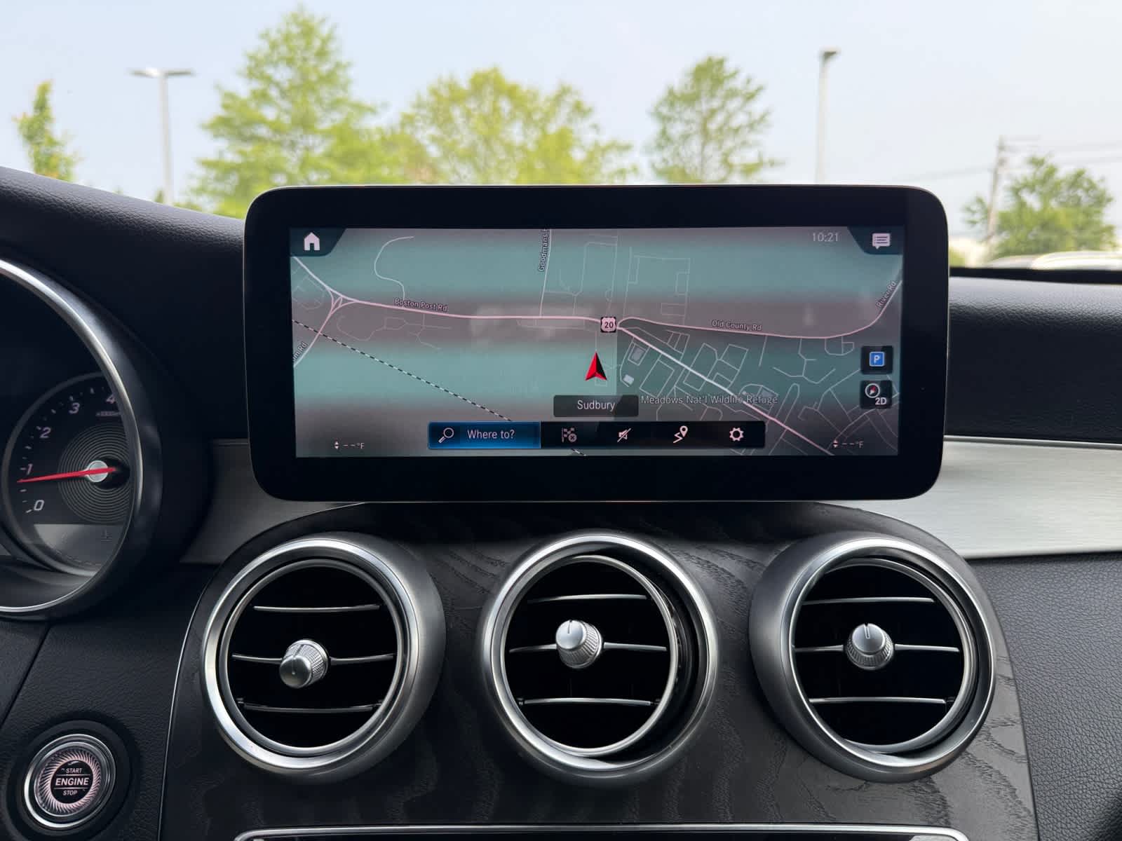 used 2021 Mercedes-Benz GLC 300 car, priced at $30,998