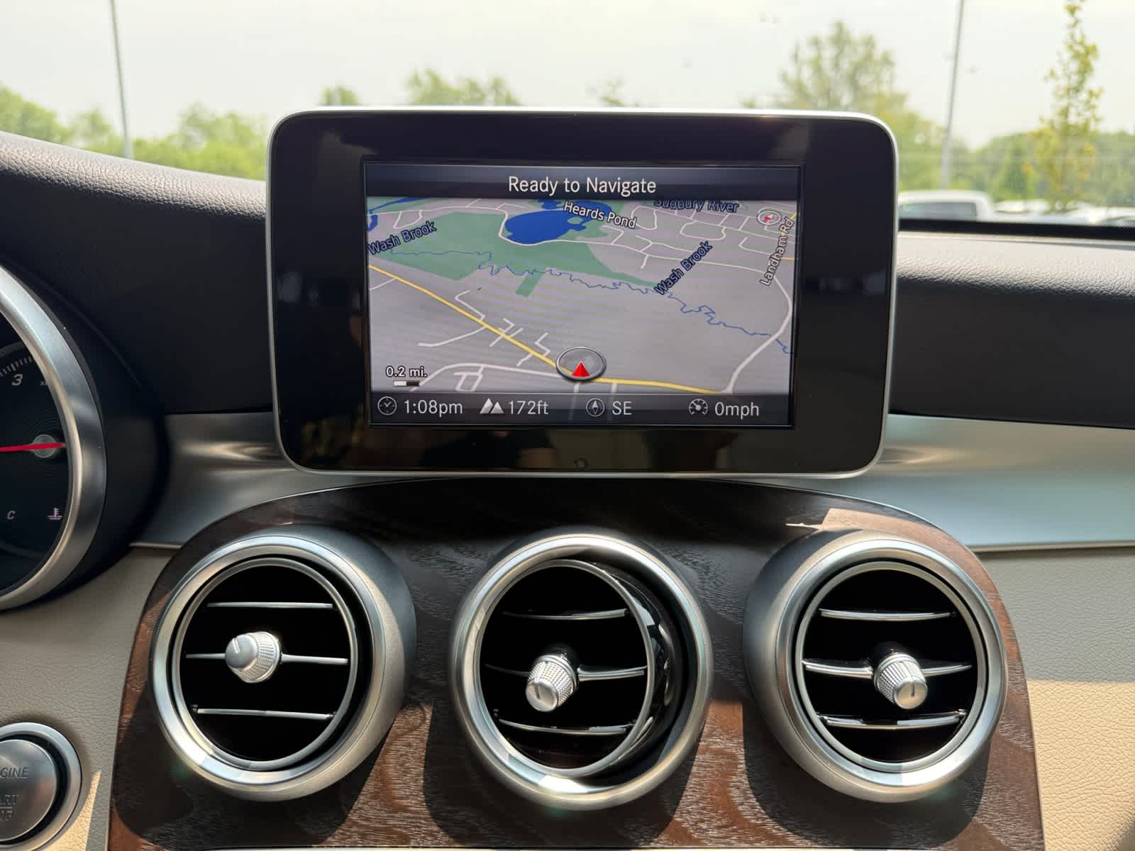 used 2018 Mercedes-Benz GLC 300 car, priced at $19,488