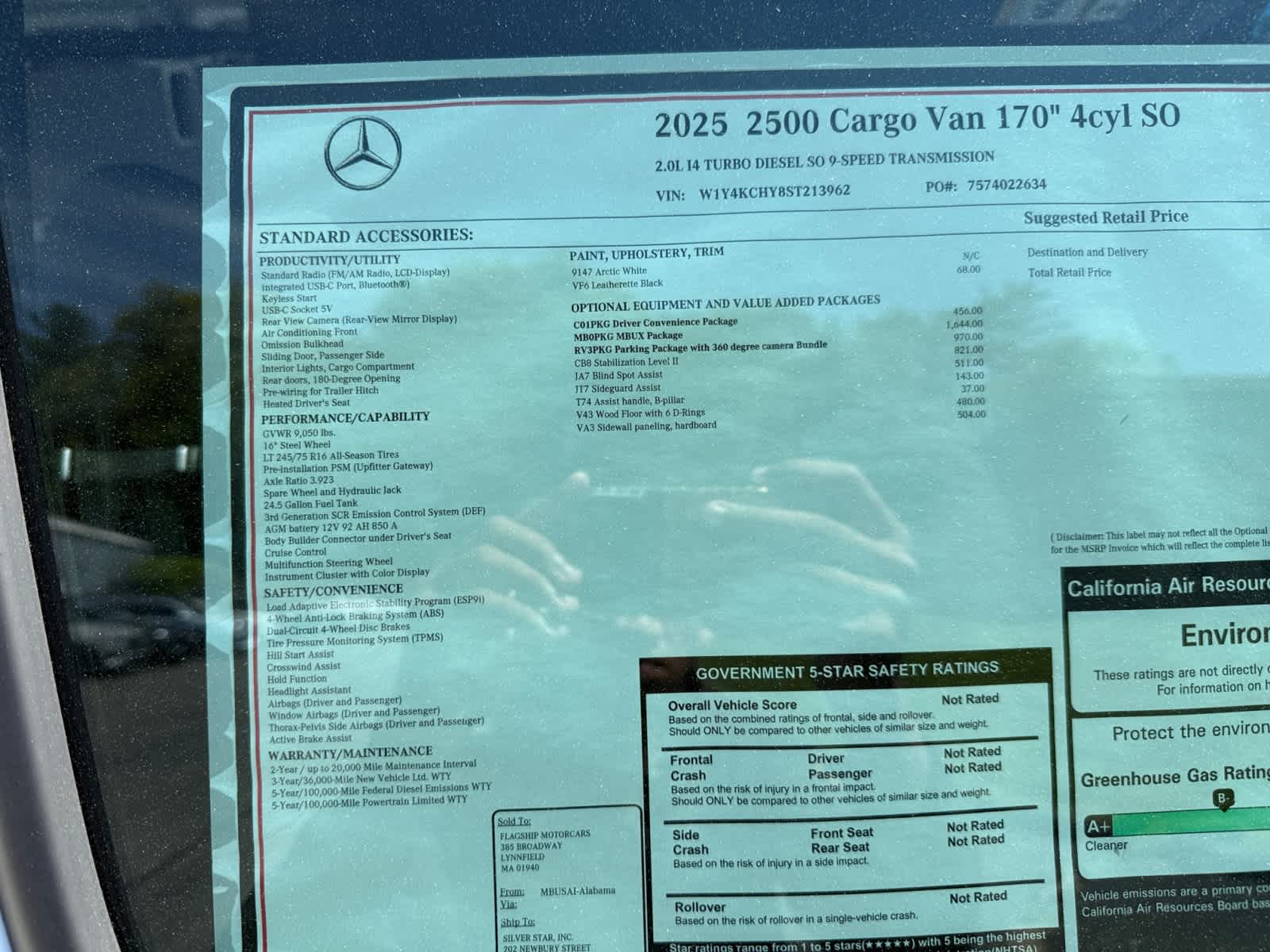 new 2025 Mercedes-Benz Sprinter car