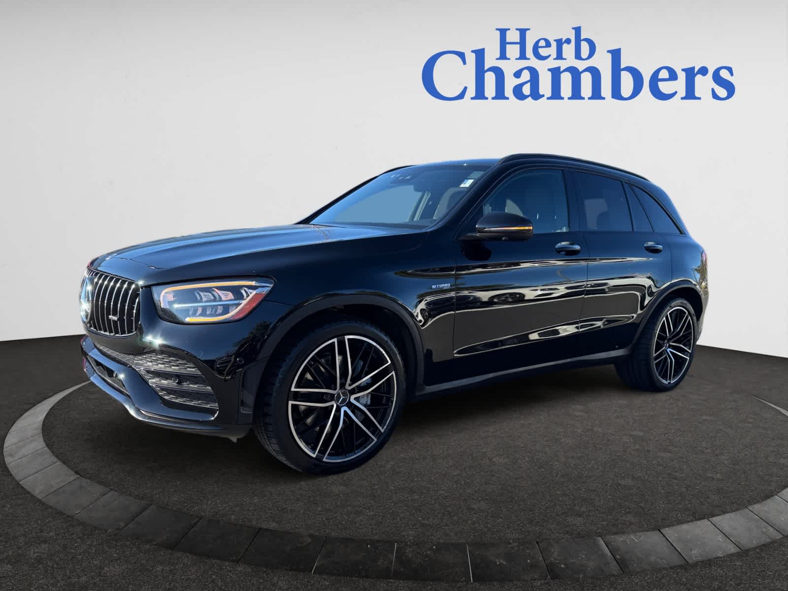 used 2022 Mercedes-Benz AMG GLC 43 car, priced at $42,998