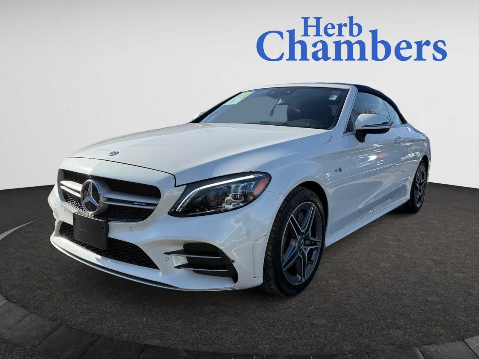 used 2021 Mercedes-Benz AMG C 43 car, priced at $48,998