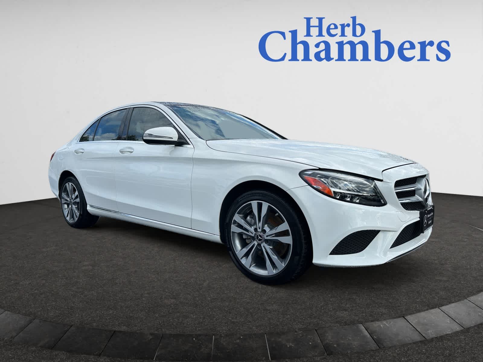 used 2021 Mercedes-Benz C-Class car, priced at $29,998