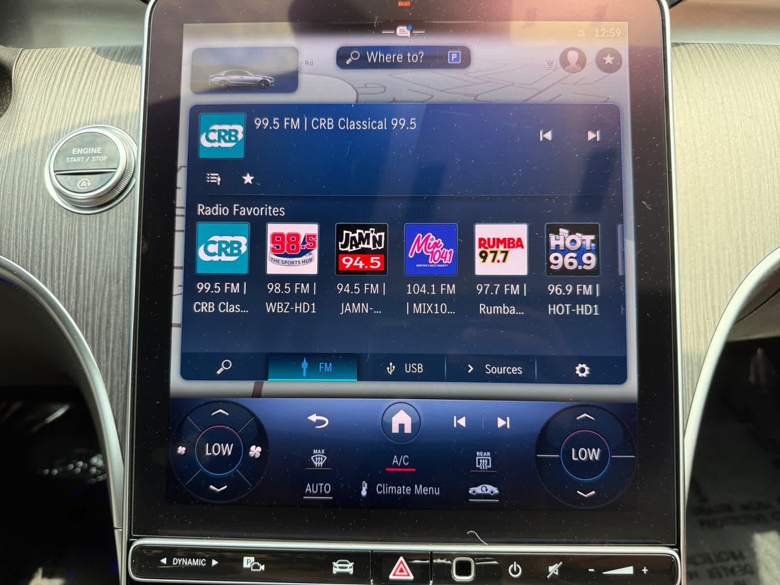 used 2024 Mercedes-Benz C-Class car, priced at $46,988