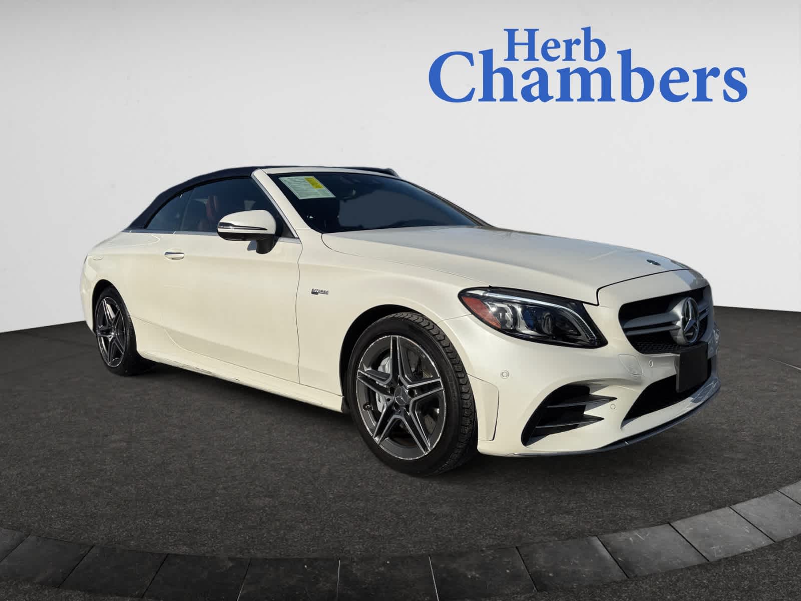 used 2021 Mercedes-Benz AMG C 43 car, priced at $48,998