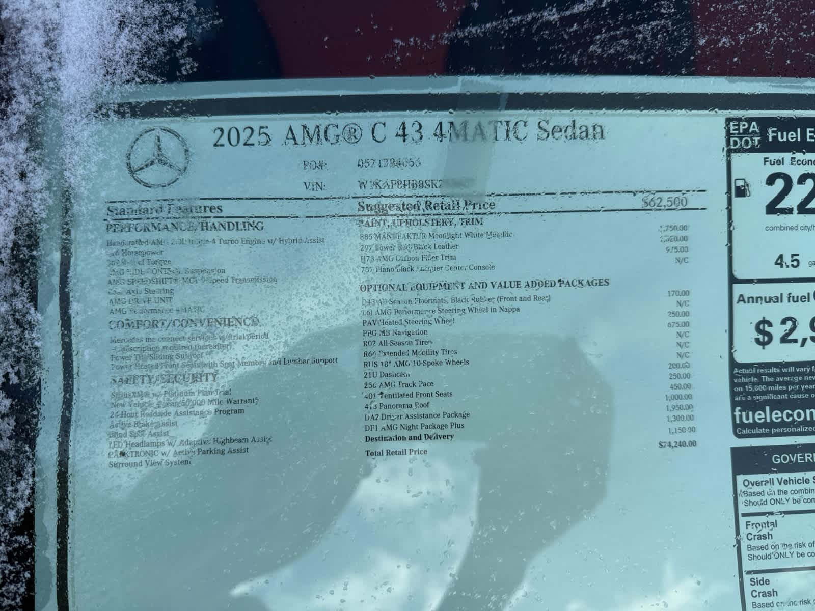 new 2025 Mercedes-Benz AMG C 43 car