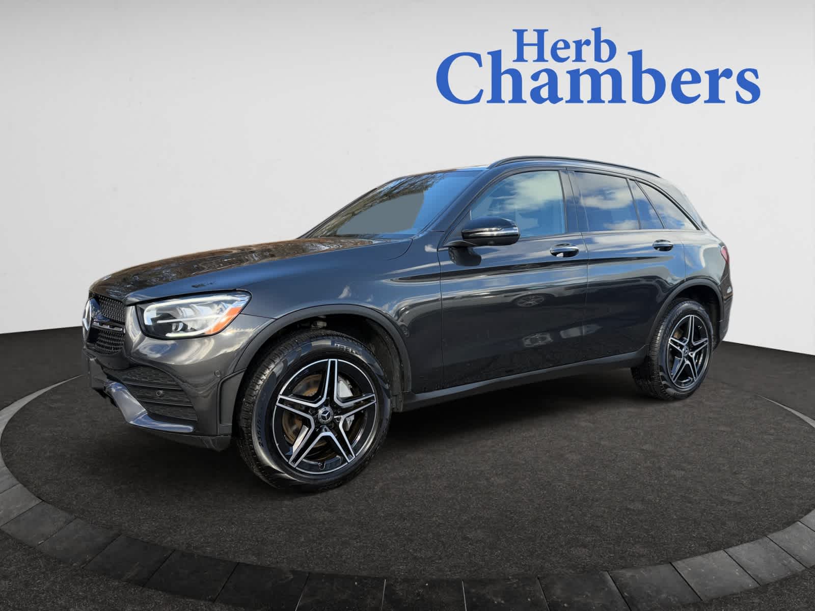 used 2021 Mercedes-Benz GLC 300 car, priced at $34,998