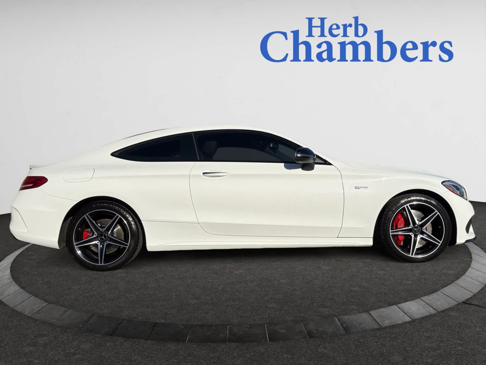 used 2018 Mercedes-Benz AMG C 43 car, priced at $25,998