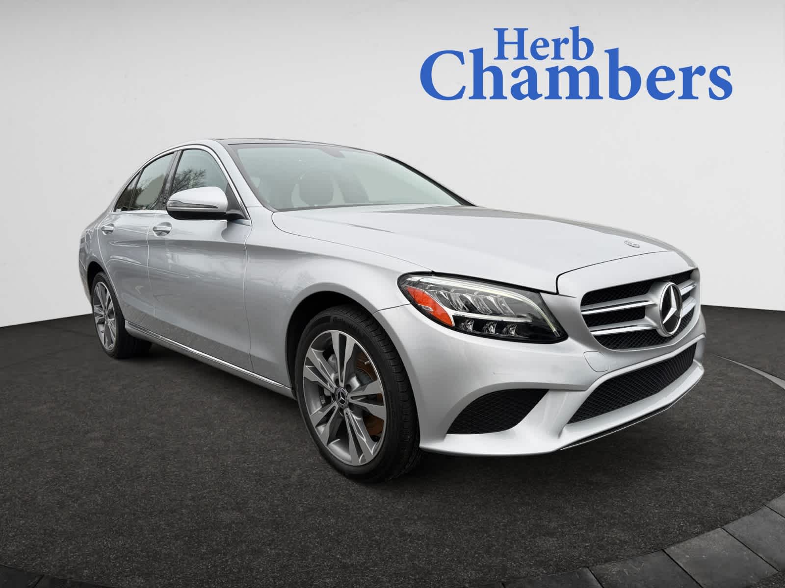 used 2021 Mercedes-Benz C-Class car, priced at $25,798