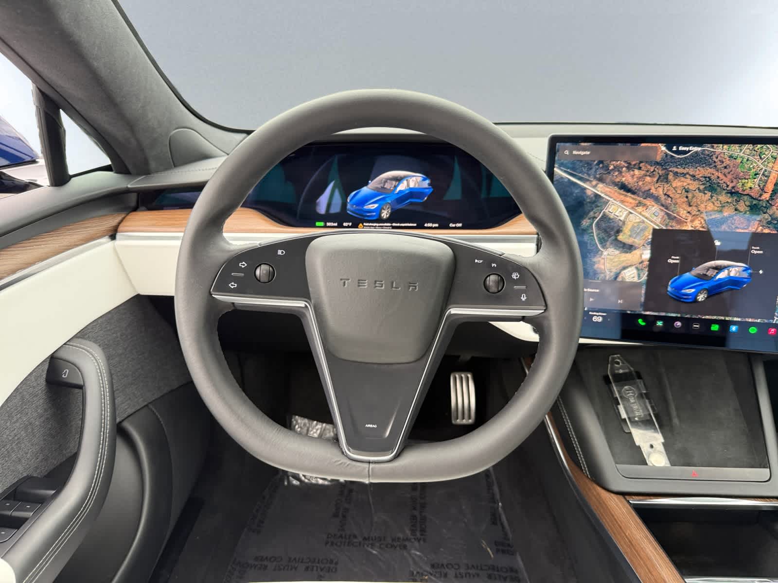 used 2023 Tesla Model S car, priced at $48,988