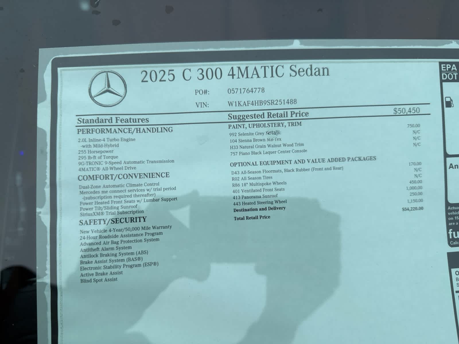 new 2025 Mercedes-Benz C-Class car