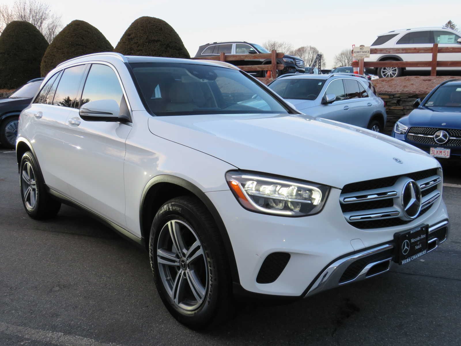 used 2020 Mercedes-Benz GLC 300 car, priced at $29,498