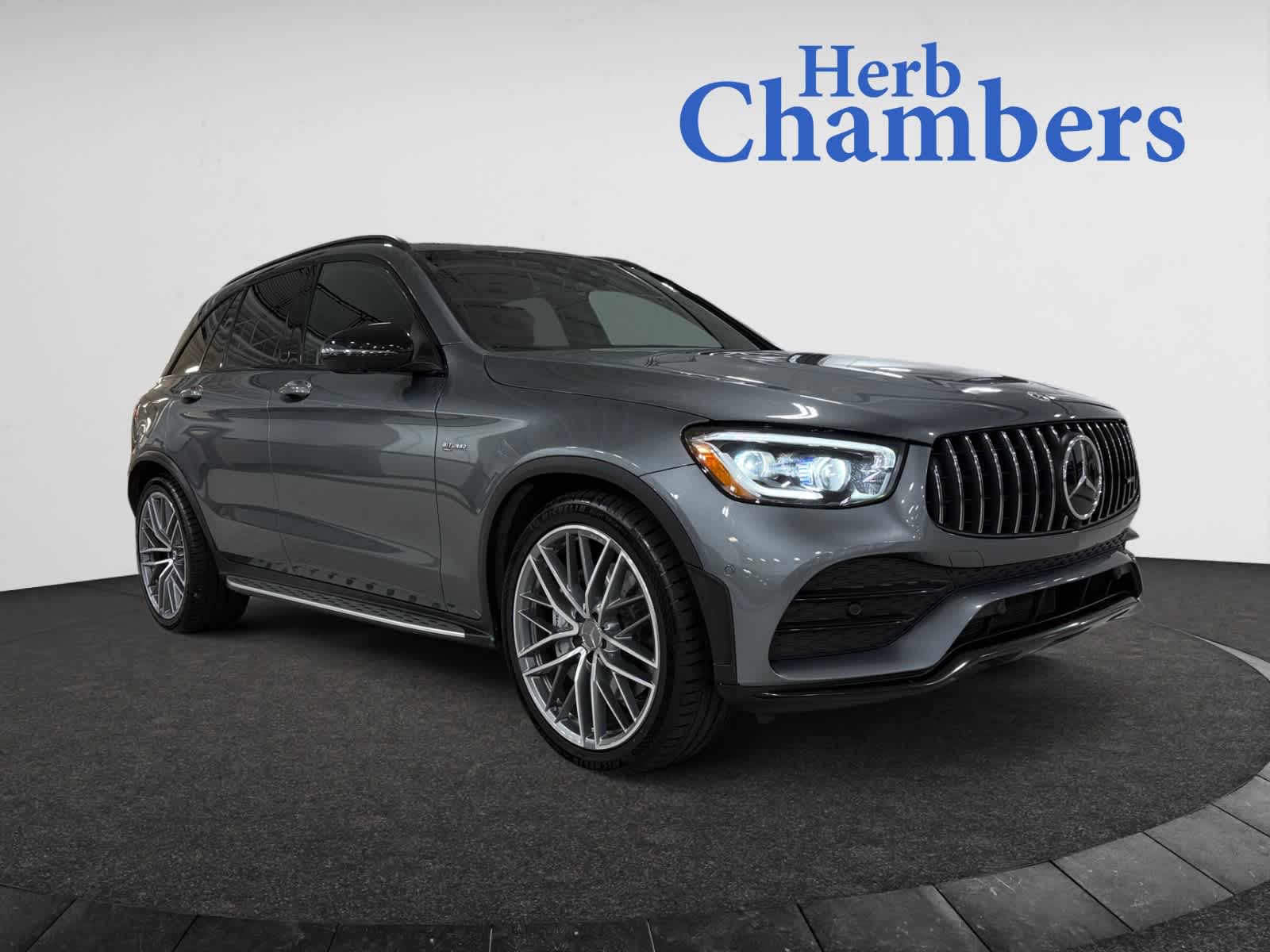 used 2022 Mercedes-Benz AMG GLC 43 car, priced at $43,998