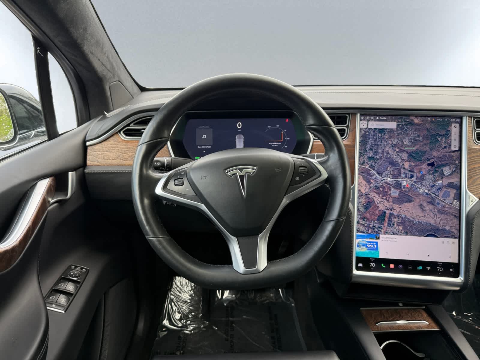 used 2017 Tesla Model X car, priced at $27,488
