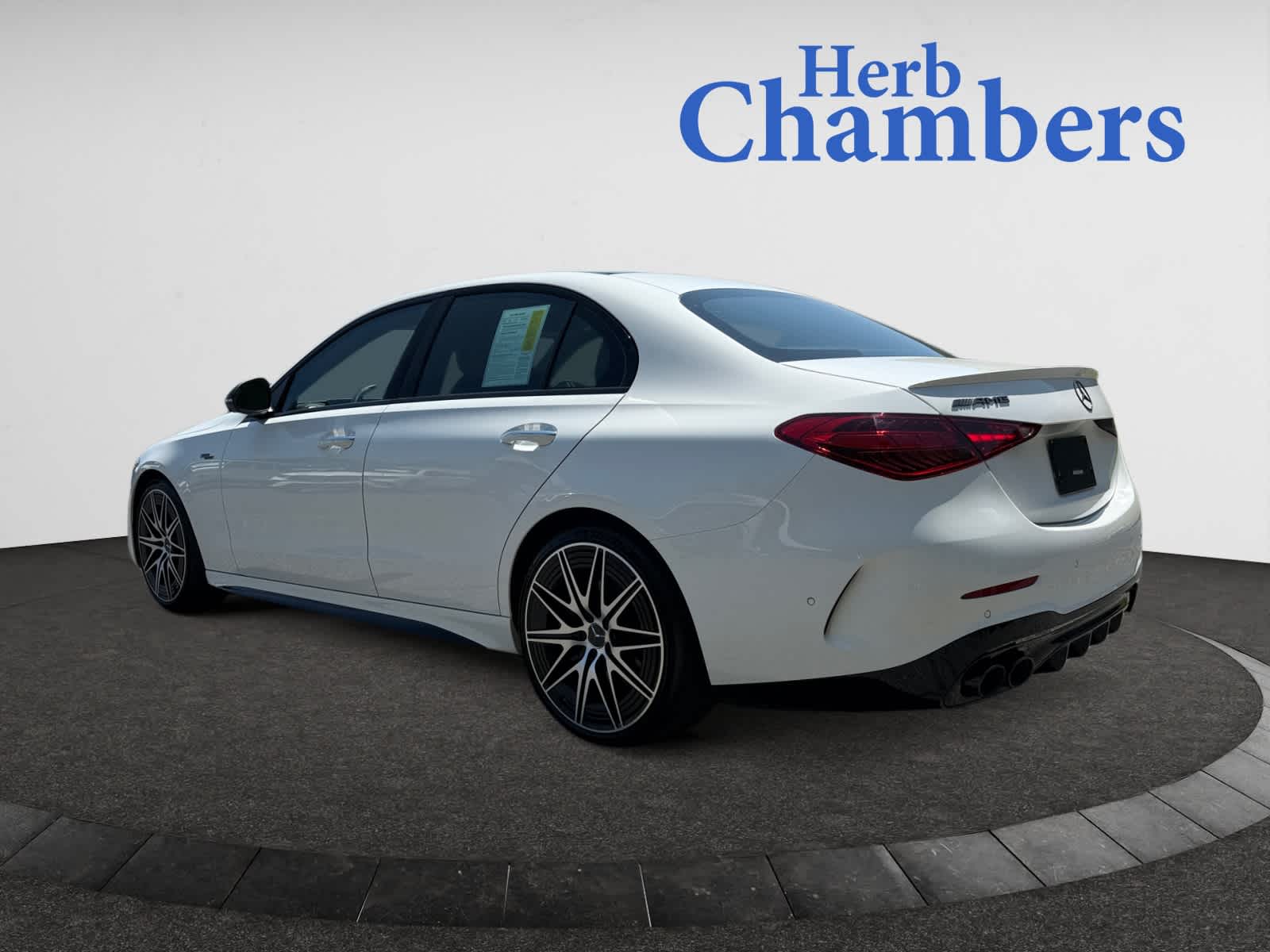 used 2023 Mercedes-Benz AMG C 43 car, priced at $51,998