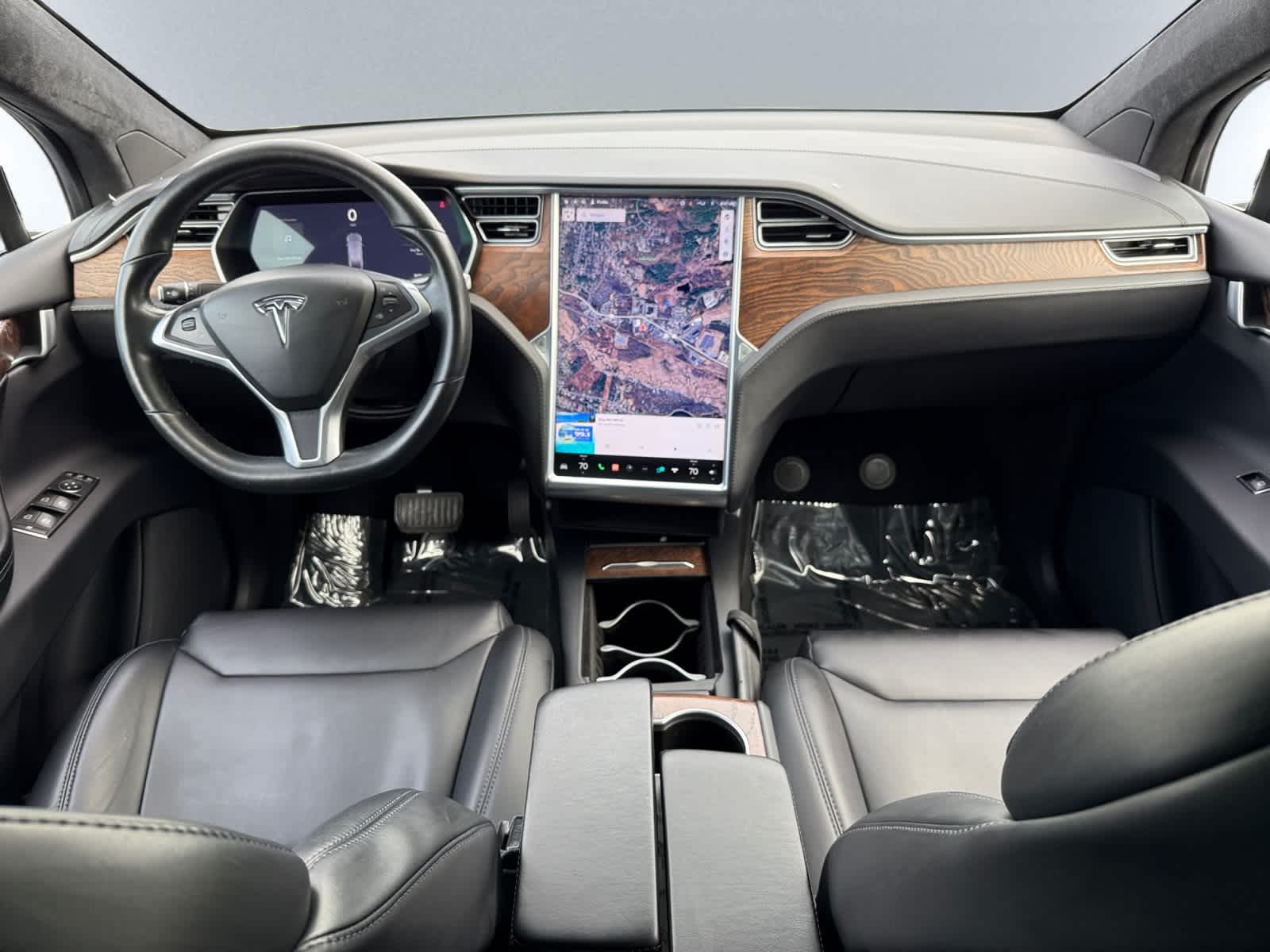 used 2017 Tesla Model X car, priced at $27,488