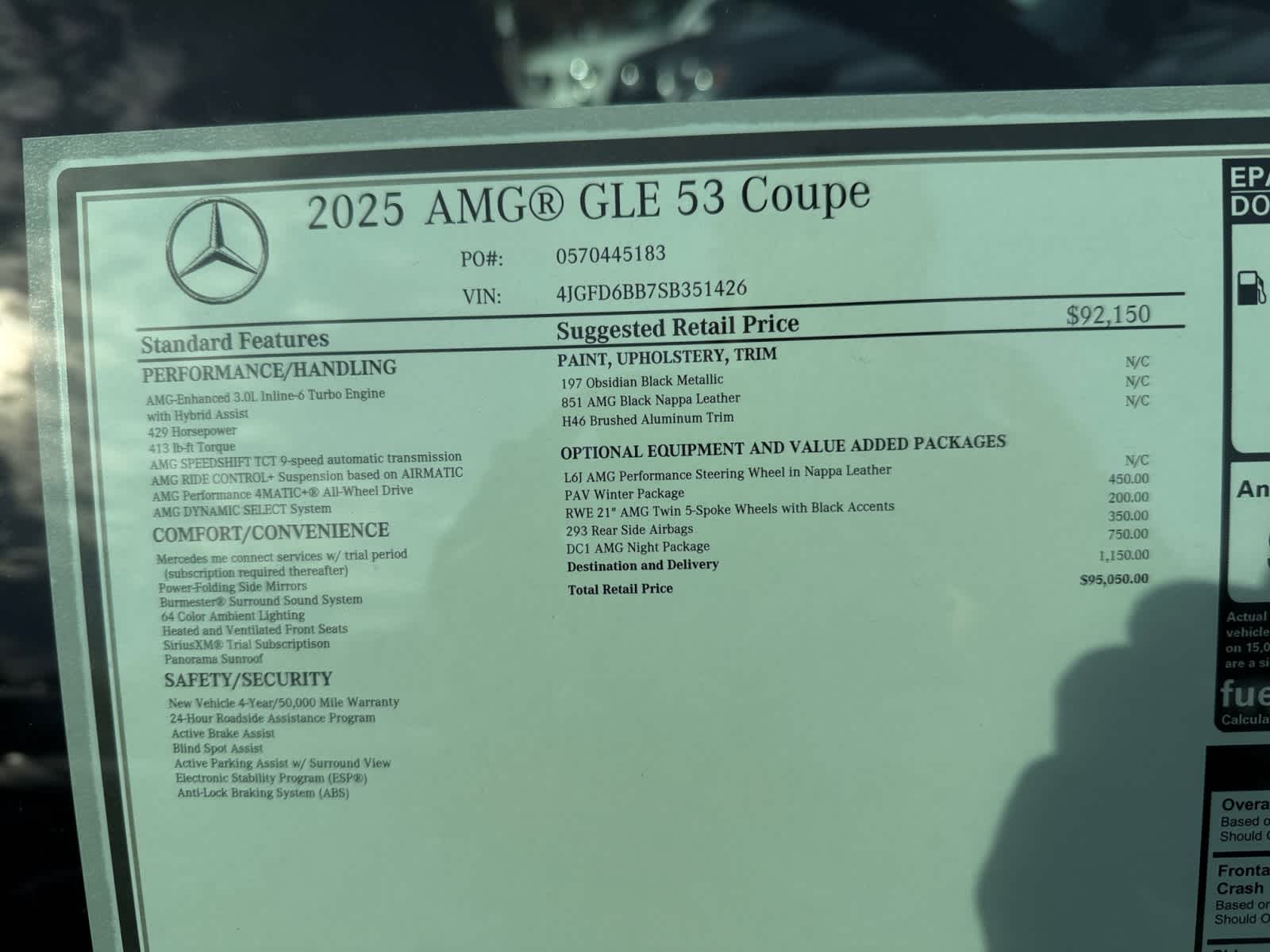 new 2025 Mercedes-Benz AMG GLE 53 car