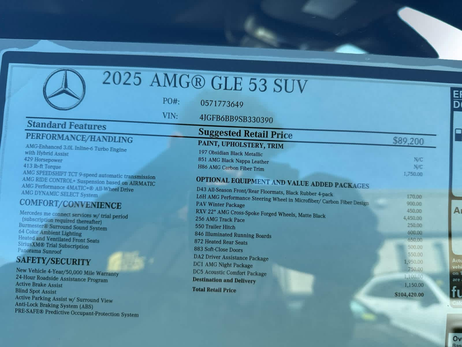 new 2025 Mercedes-Benz AMG GLE 53 car