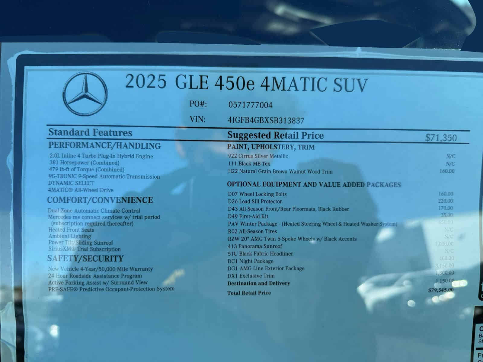 new 2025 Mercedes-Benz GLE 450e Plug-In Hybrid car