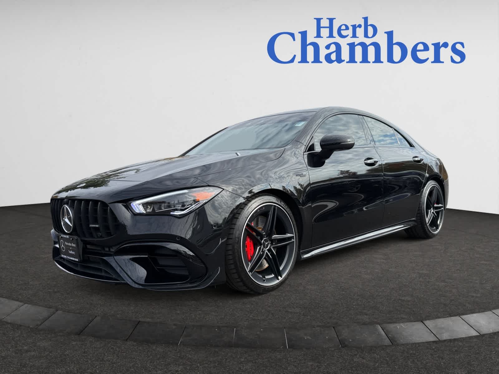 used 2022 Mercedes-Benz AMG CLA 45 car, priced at $49,998