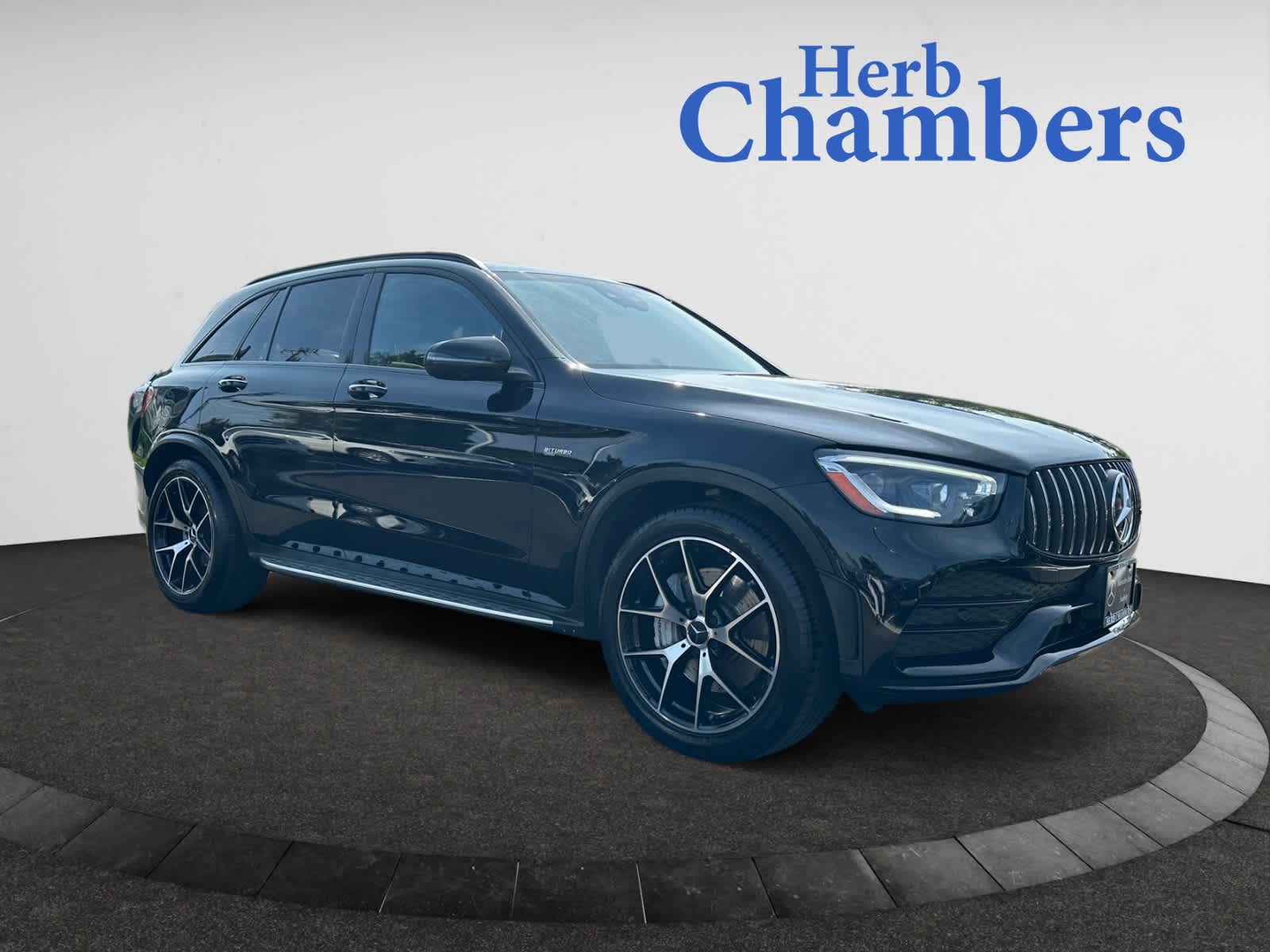 used 2021 Mercedes-Benz AMG GLC 43 car, priced at $39,798