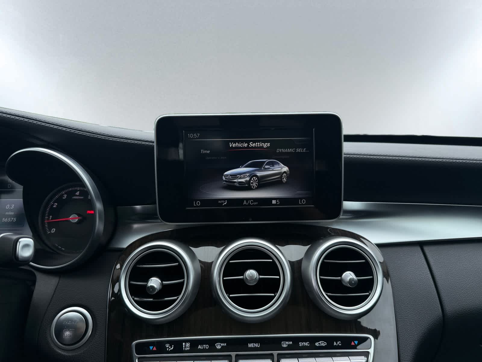 used 2017 Mercedes-Benz C-Class car, priced at $19,488