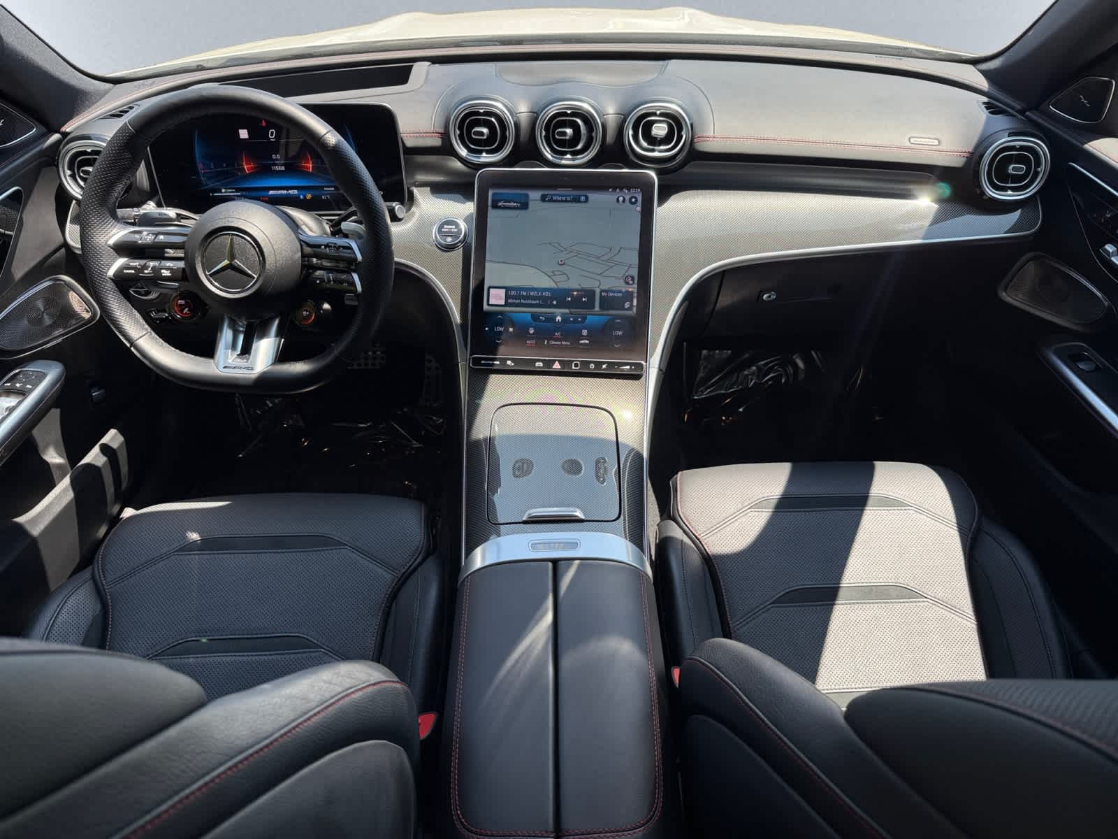 used 2023 Mercedes-Benz AMG C 43 car, priced at $51,998