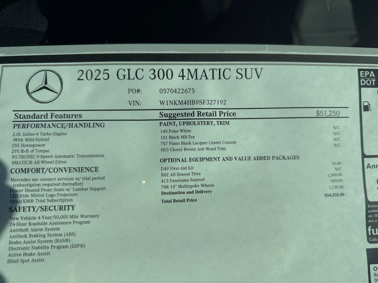 new 2025 Mercedes-Benz GLC 300 car