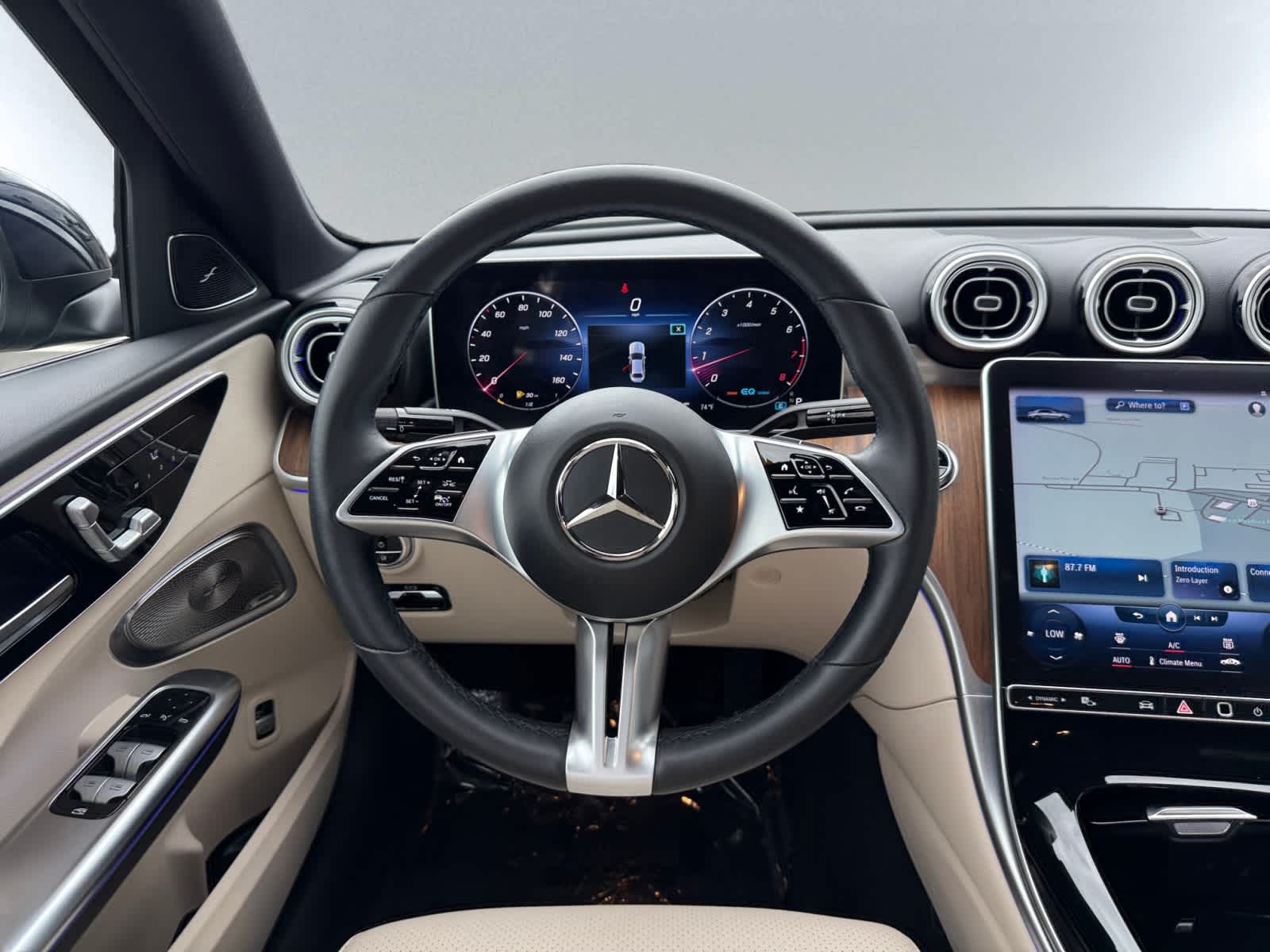 used 2022 Mercedes-Benz C-Class car, priced at $38,288