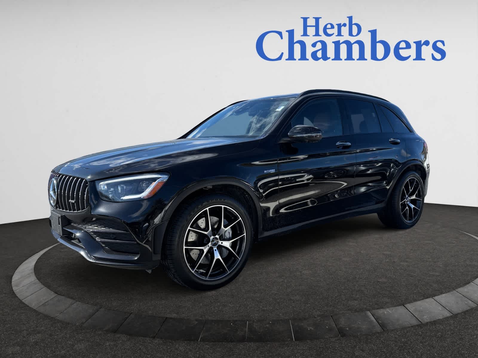 used 2020 Mercedes-Benz AMG GLC 43 car, priced at $39,998