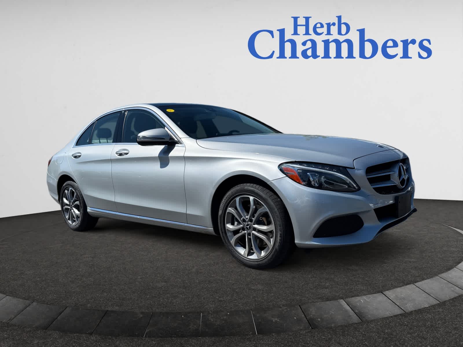 used 2017 Mercedes-Benz C-Class car, priced at $18,788