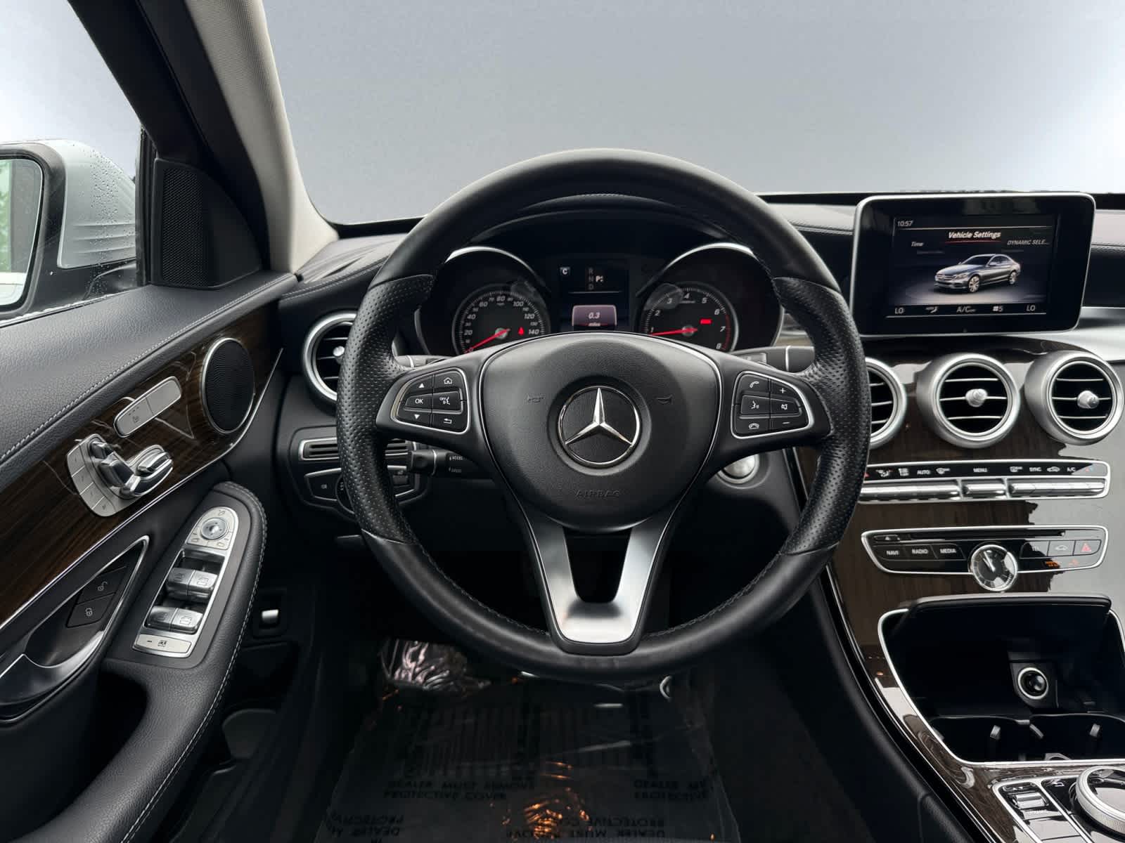 used 2017 Mercedes-Benz C-Class car, priced at $19,488