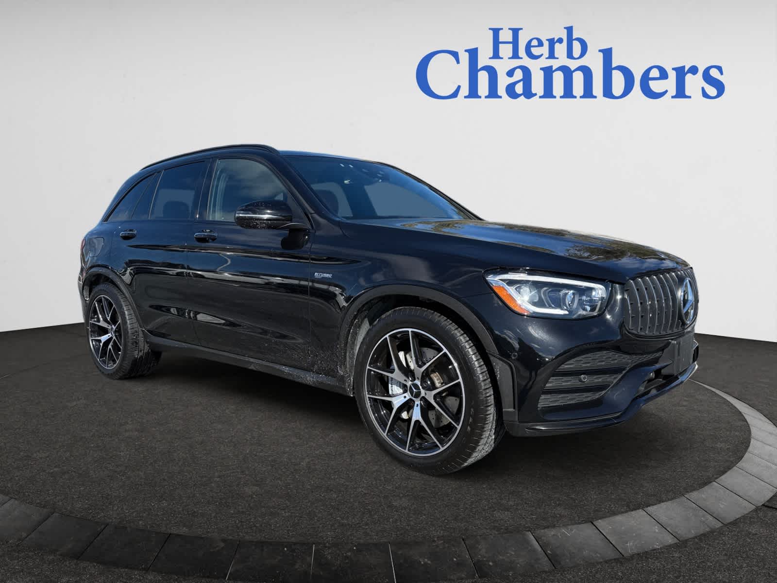 used 2020 Mercedes-Benz AMG GLC 43 car, priced at $39,998