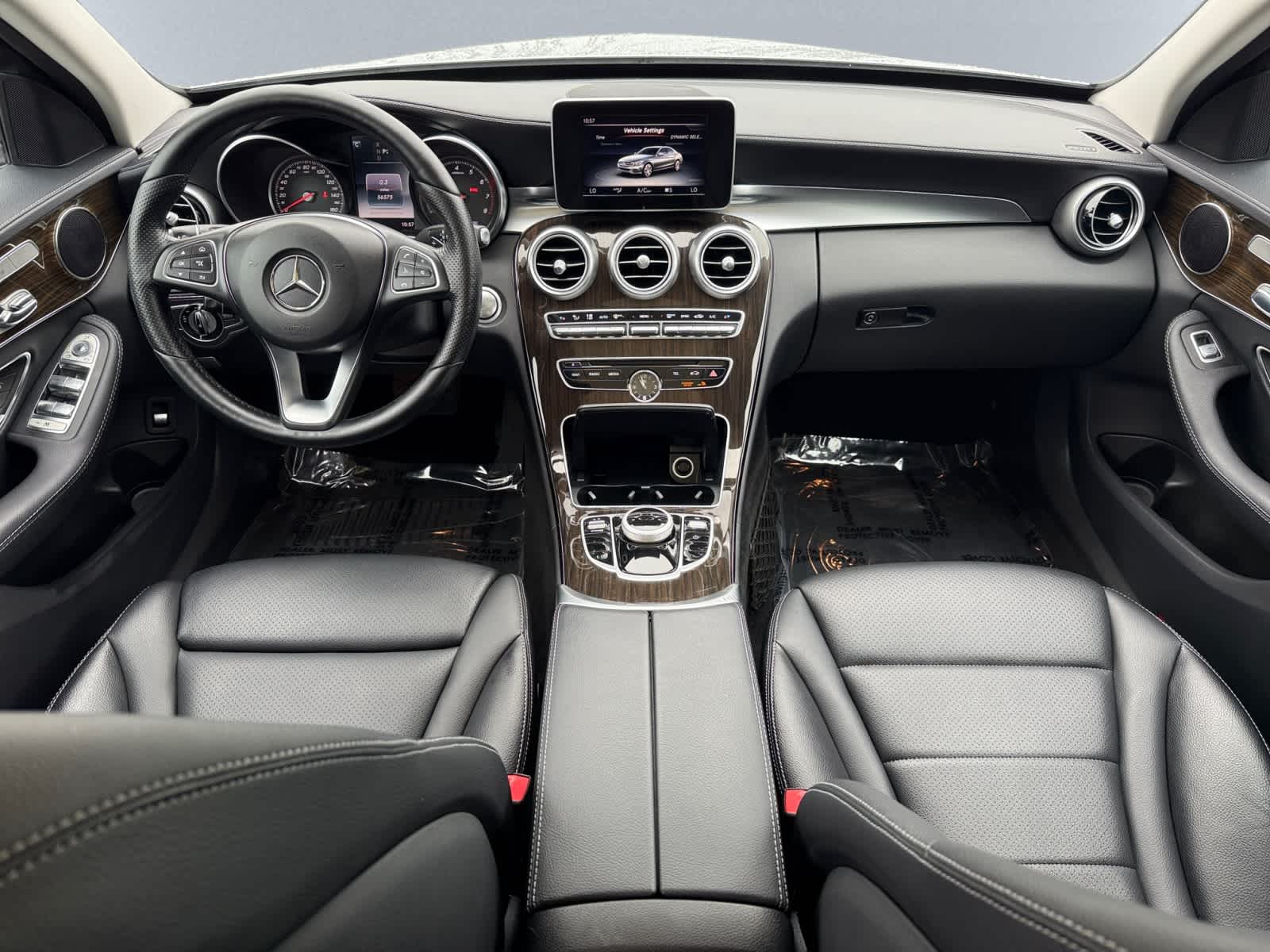 used 2017 Mercedes-Benz C-Class car, priced at $19,488