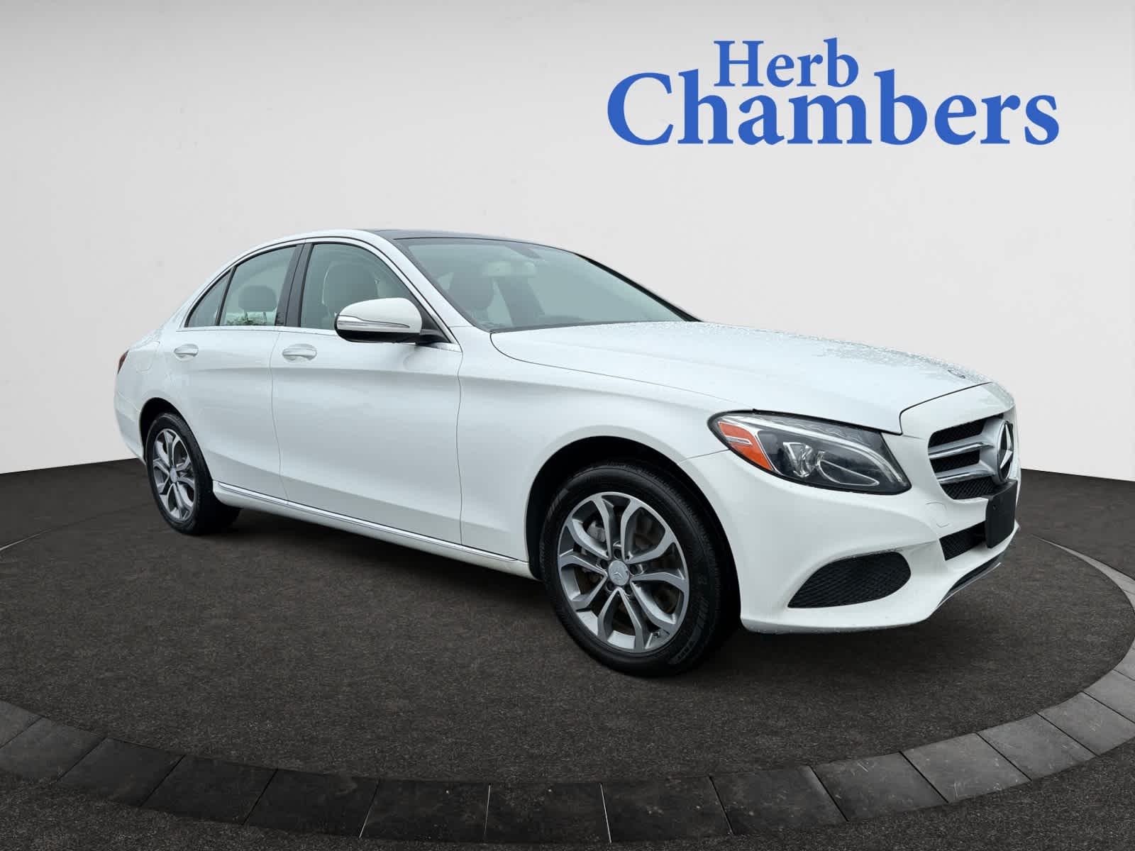 used 2015 Mercedes-Benz C-Class car, priced at $12,488