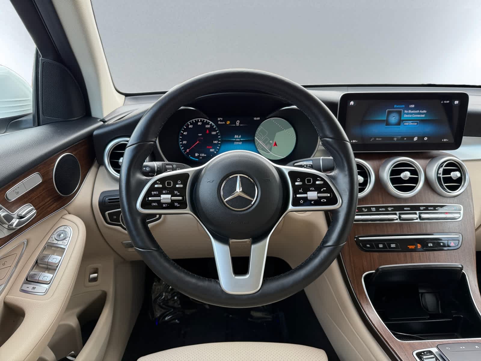 used 2022 Mercedes-Benz GLC 300 car, priced at $34,998