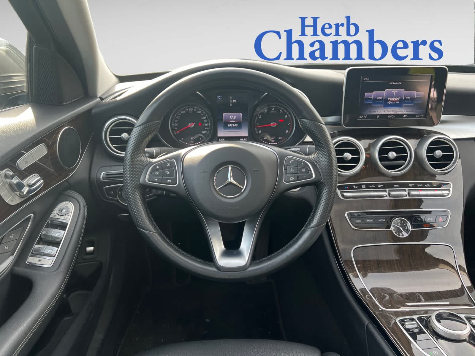 used 2017 Mercedes-Benz C-Class car, priced at $14,998