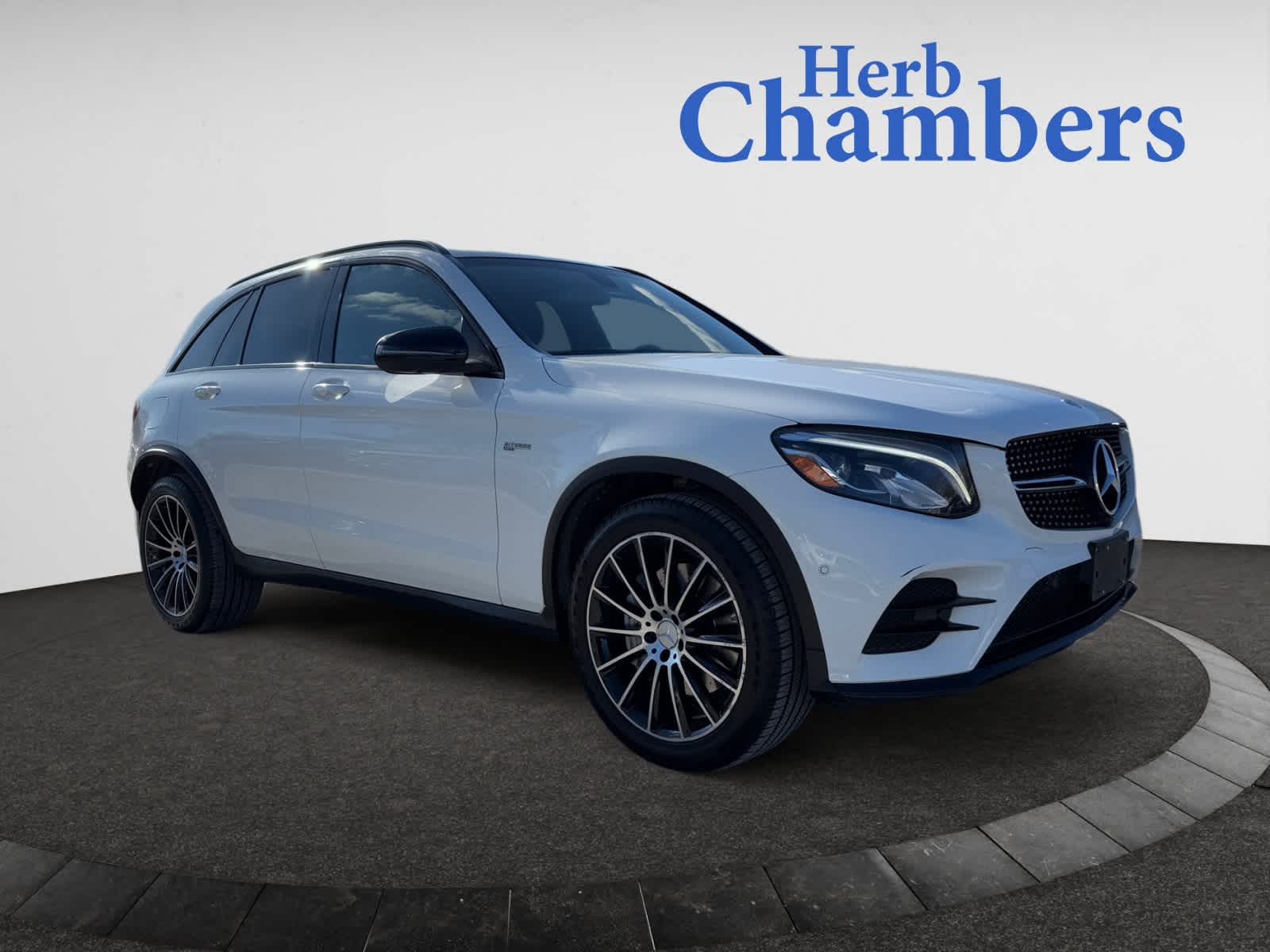 used 2018 Mercedes-Benz AMG GLC 43 car, priced at $28,998