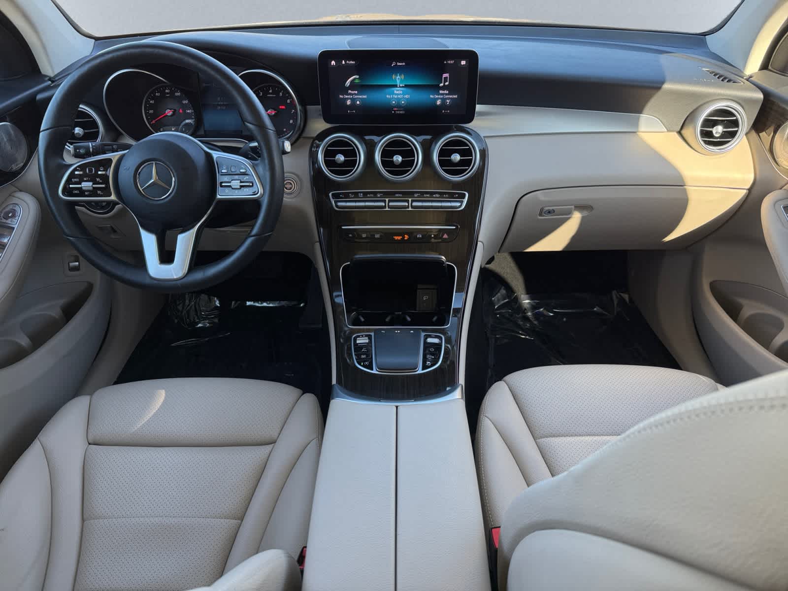 used 2021 Mercedes-Benz GLC 300 car, priced at $34,998