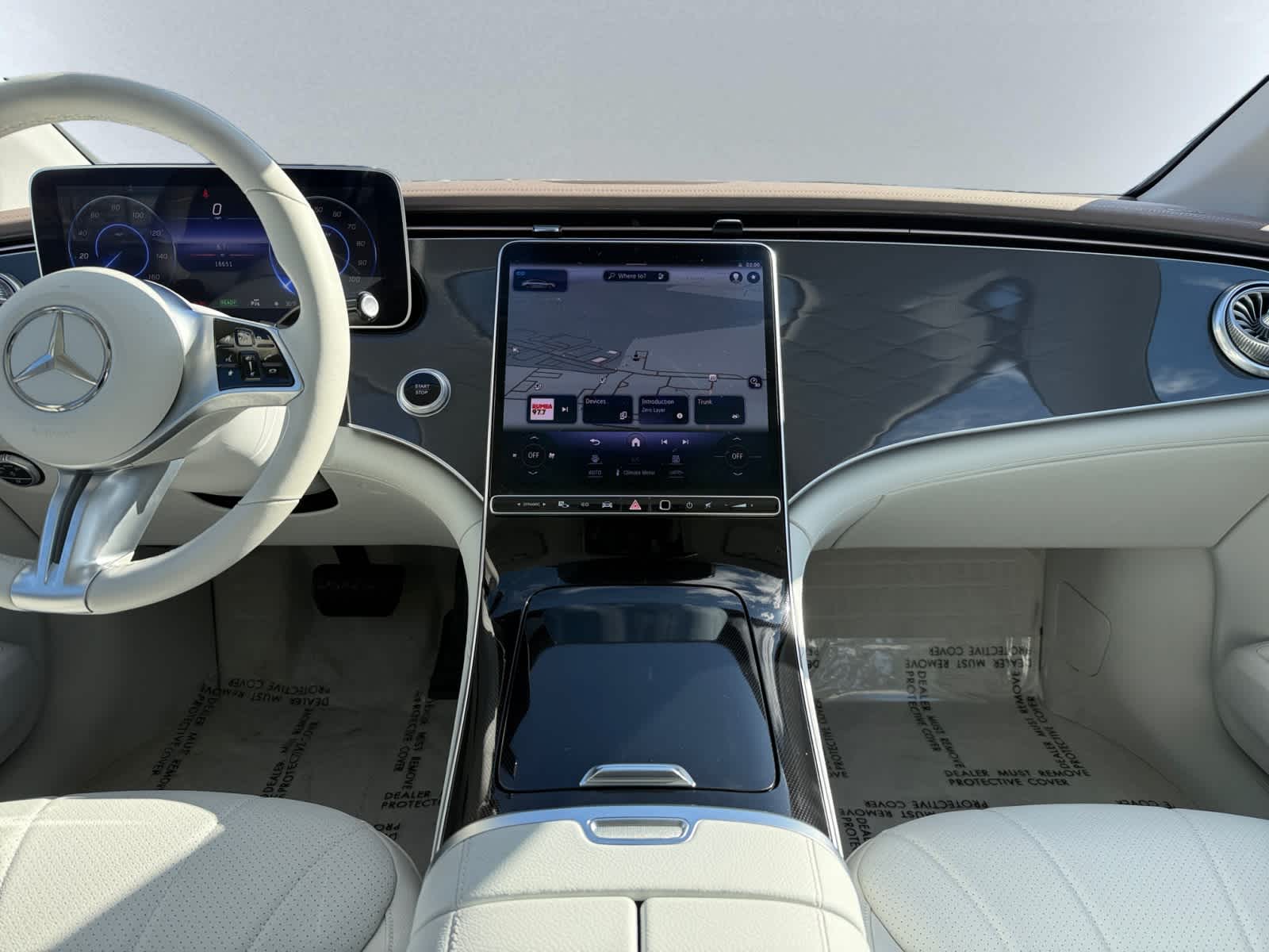 used 2023 Mercedes-Benz EQE 350 car, priced at $36,488