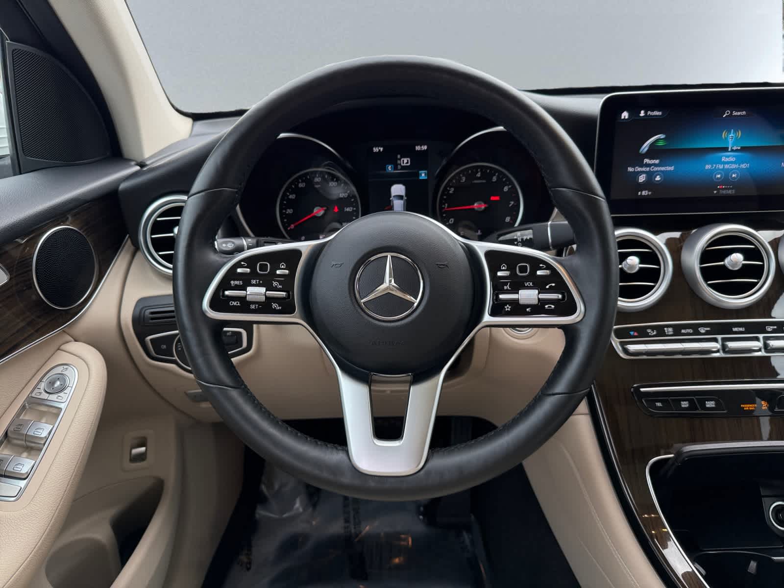 used 2021 Mercedes-Benz GLC 300 car, priced at $35,998