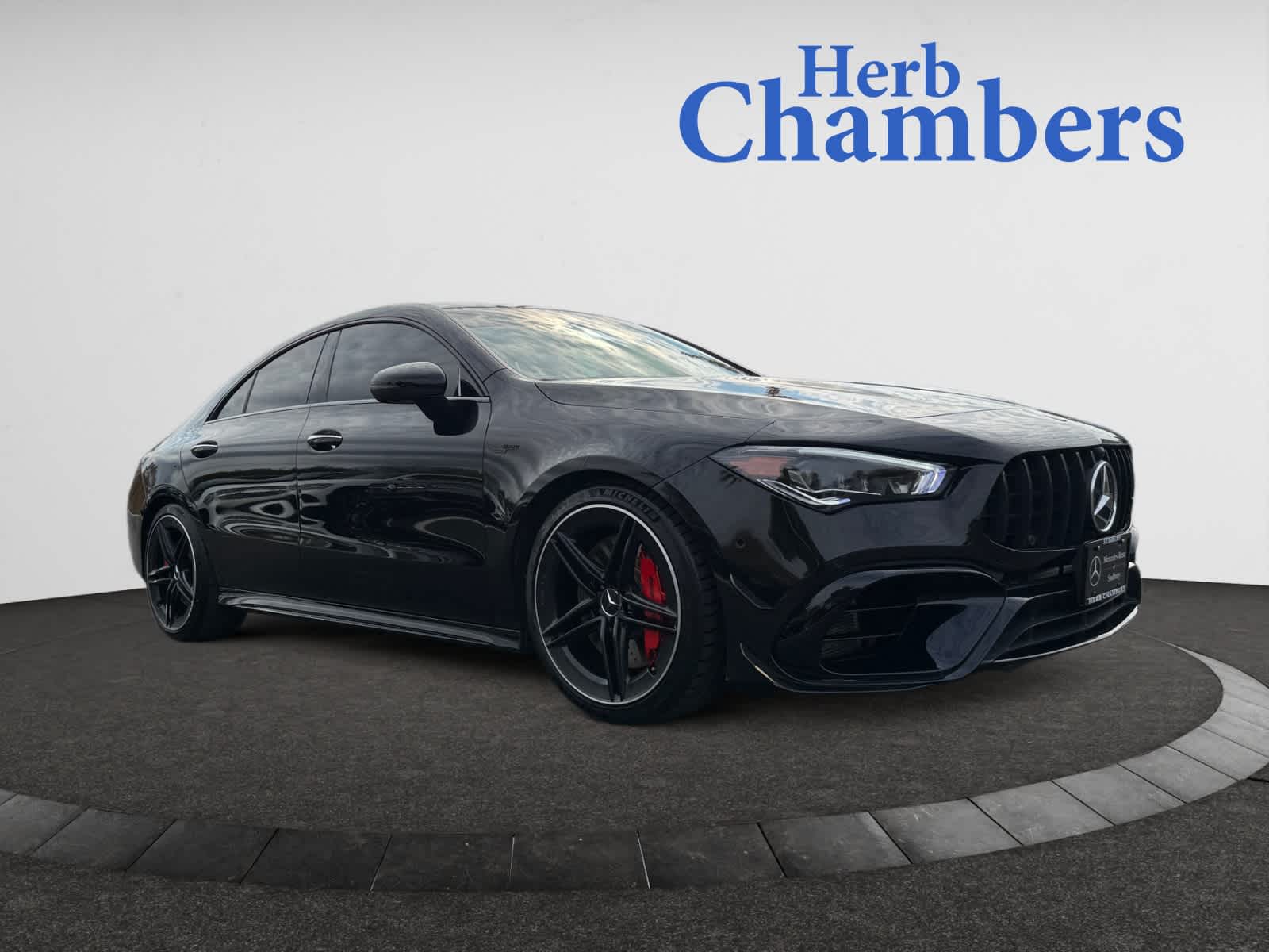 used 2022 Mercedes-Benz AMG CLA 45 car, priced at $49,998