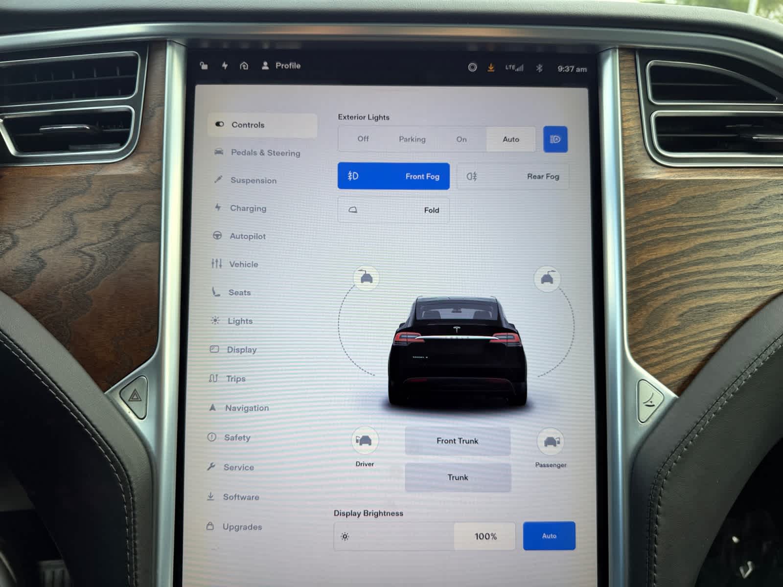 used 2017 Tesla Model X car, priced at $27,488
