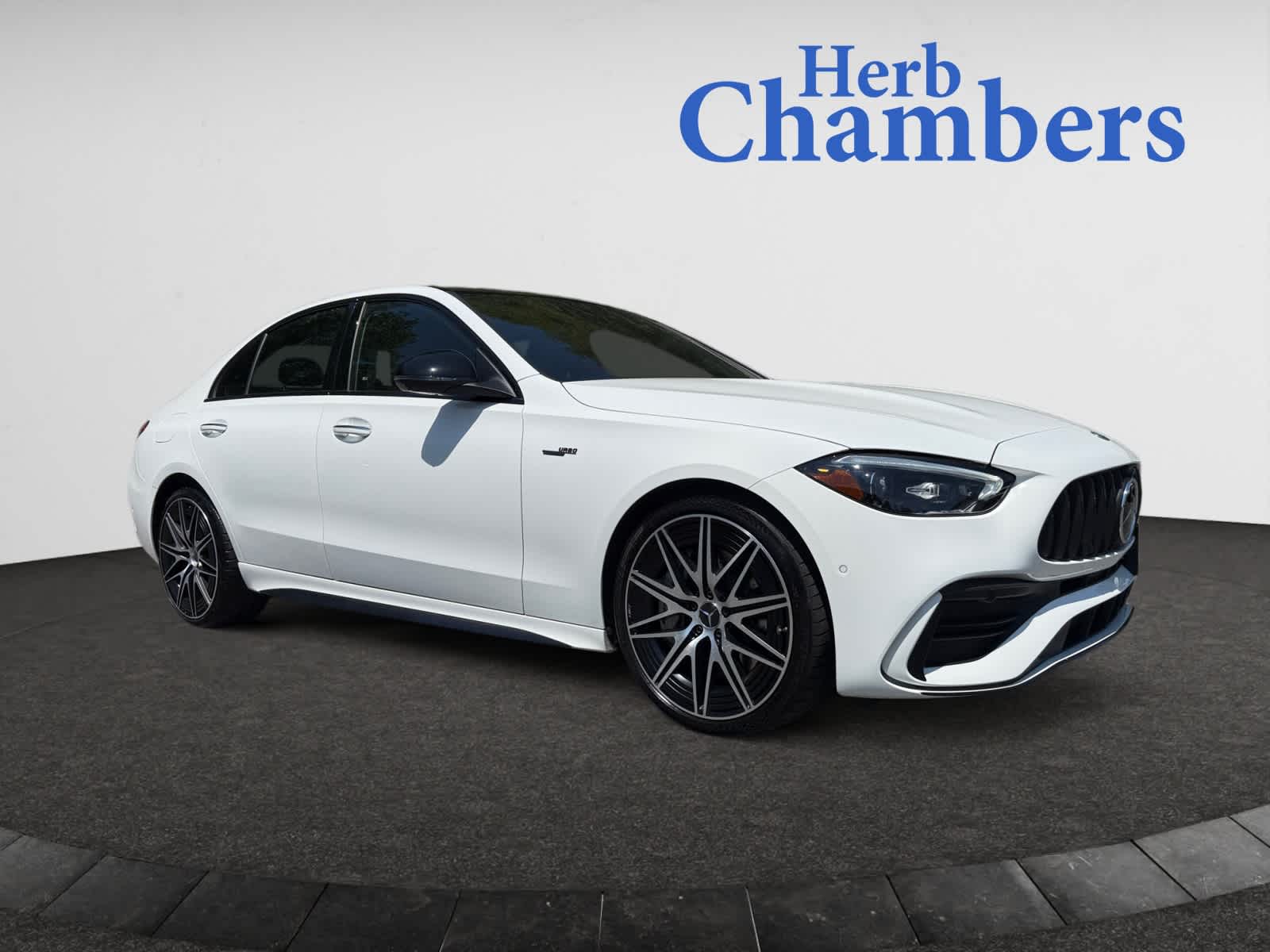 used 2023 Mercedes-Benz AMG C 43 car, priced at $51,998